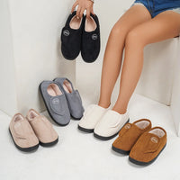 Comfy Suede Slippers for Diabetic Swollen Feet - Indoor/Outdoor