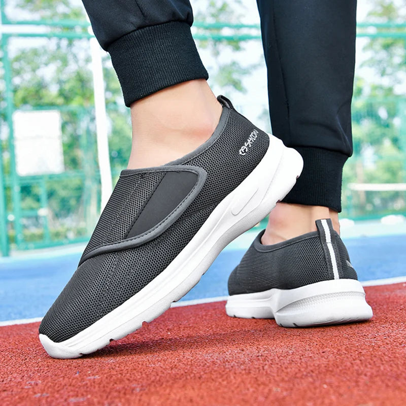 Diabetic Shoes for Men Wide Width &  Slip-On Orthopedic Shoes for Swollen Feet