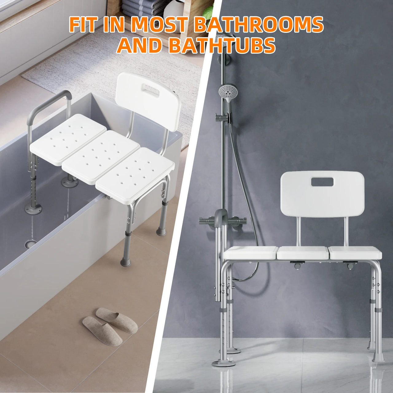 Transfer Bench for Bathtub and Shower