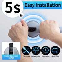 12 Inch Grab Bars for Bathroom with Strong Hold Suction Cups (2 Pack)