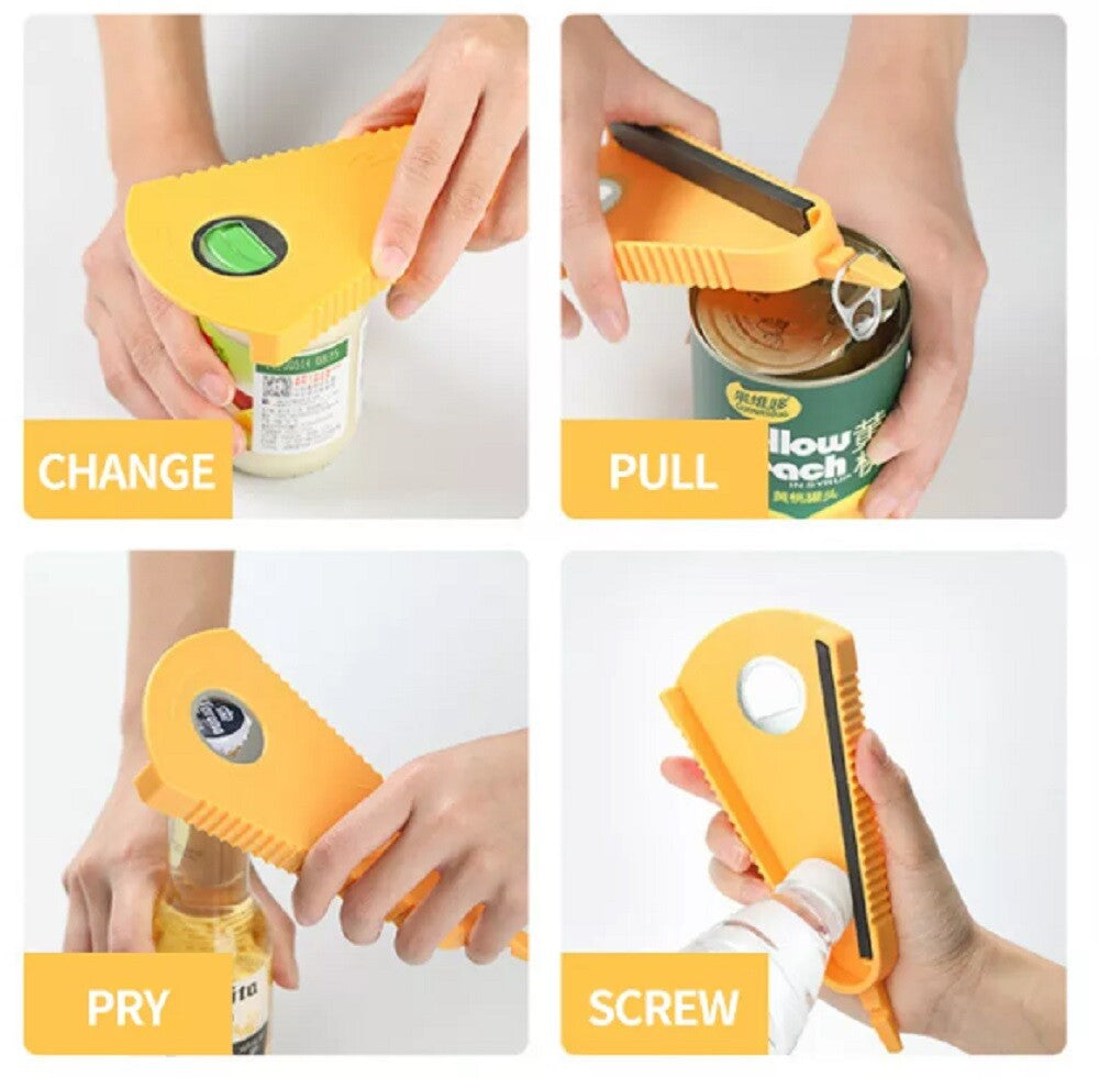 6-In-1 Jar, Can, Bottle Opener