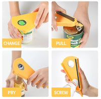 6-In-1 Jar, Can, Bottle Opener