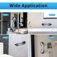 12 Inch Grab Bars for Bathroom with Strong Hold Suction Cups (2 Pack)