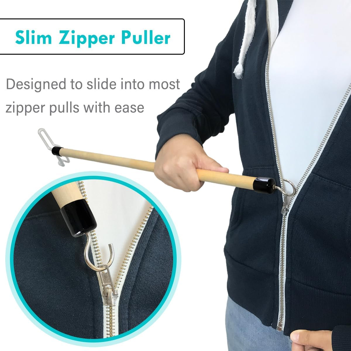Long Dressing Stick for Limited Mobility 27 Inch