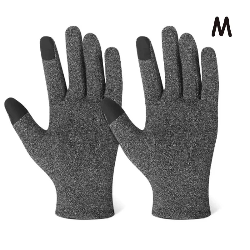 Touch Screen Compression Gloves for Ache and Joint Relief 