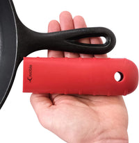 Thick Silicone Hot Handle Holder for Cast Iron Skillets, Pans, Frying Pans & Griddles, Metal and Aluminum Cookware Handles 