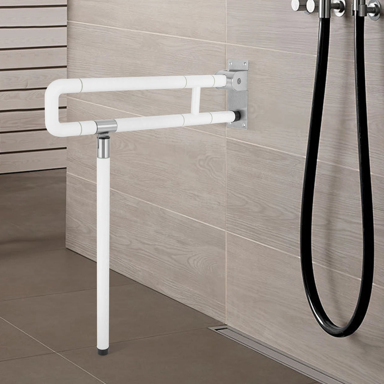 Foldable Bathroom Handle Grab Bar 