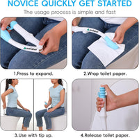 Foldable Toilet Aid 15.6“ Inches