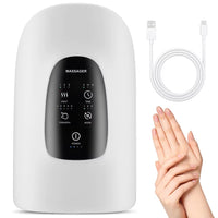 Wireless Electric Hand Massager with Air Compression + Hot Compress for Athritis